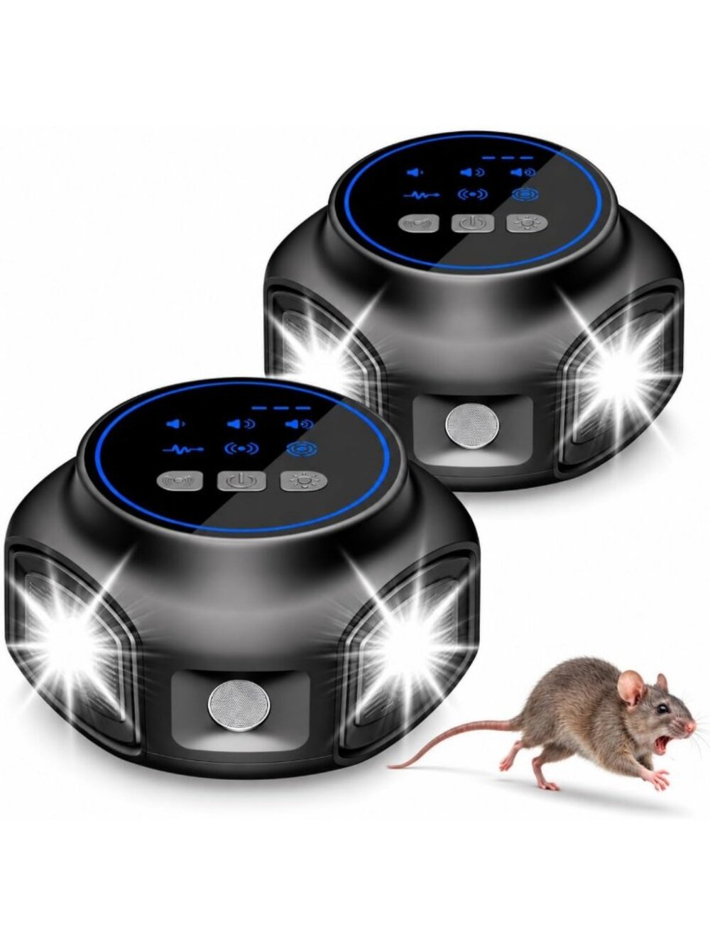 Ultrasonic Mice Repellent Plug-In for Home - Indoor Rodent Control Device 2026
